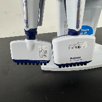 Rainin E4 XLS Digital Multichannel Pipettes w/ Digital Stand - Quantity 3 image 2